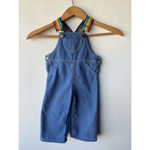 COPY - Super cute retro rainbow corduroy kids suspenders 🌈